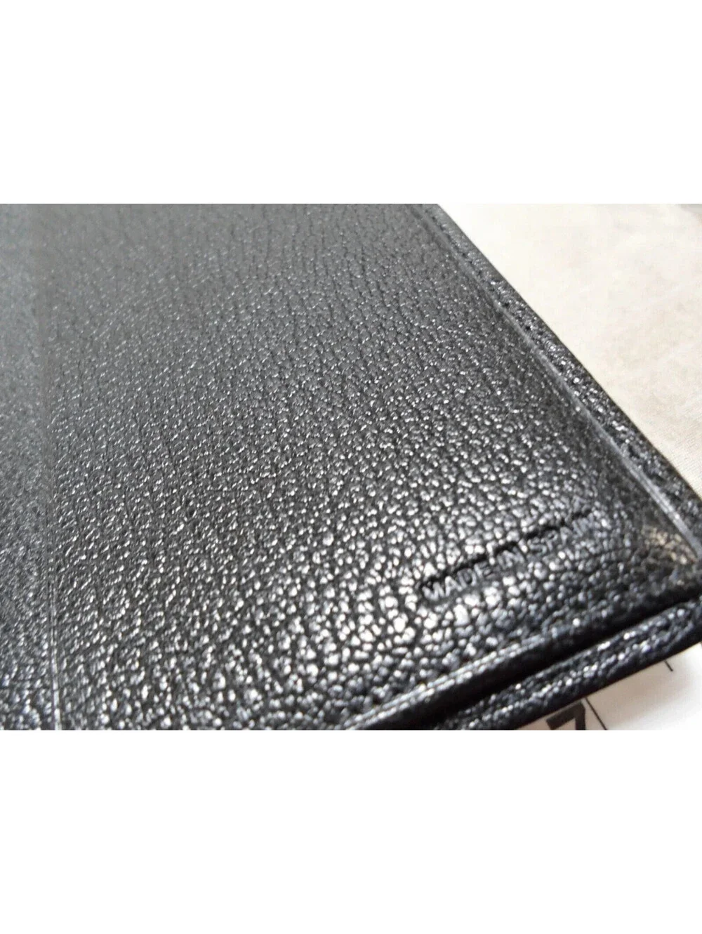 Polo Ralph Lauren Black Leather Bifold Long Wallet